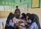 Babinsa Koramil 1427-03/Baras Dampingi Pelayanan Makan Bergizi SPPG Yayasan Vila Cakrawala Bangsa
