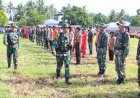 Dandim 1427/Pasangkayu Pimpin Apel Gelar Pasukan Latihan Penanggulangan Bencana Banjir