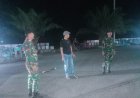 Libur Natal, Koramil 1402-03/Campalagian Intensifkan Patroli Malam di Kelurahan Balanipa