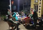 Koramil 1402-04/Tinambung Laksanakan Patroli Malam di Desa Karama