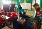 Babinsa Koramil 1427/Pasangkayu Hadir Langsung, Pastikan Program Makan Bergizi Gratis Tepat Sasaran di Pasangkayu