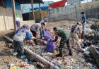 Wujud Nyata Kepedulian Lingkungan, Babinsa Koramil 1401-01/Banggae Pimpin Kegiatan Kerja Bakti