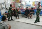 Ciptakan Rasa Aman, Koramil 1402-04/Tinambung Gelar Patroli Malam di Batu Laya