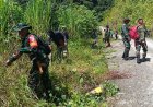 *Pra-TMMD ke-127 Kodim 1402/Polman Dimulai,TNI Bersama Warga Lenggo Gotong Royong Bersihkan Akses Jalan*